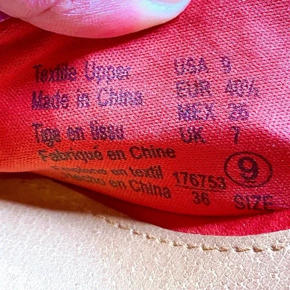 Women Christian Siriano Vibrant Dark Orange shoes Textile TopSolid Heel US8 EU39 - Picture 5 of 12